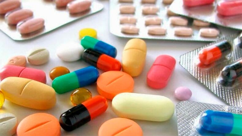 Capsules and tablets to treat prostatitis