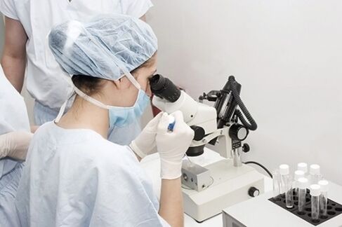 Conducting the diagnosis of prostatitis laboratories